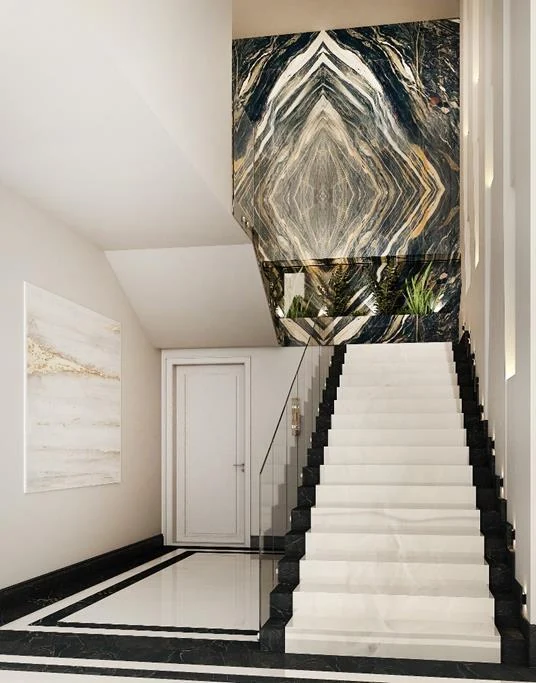 Stair and interior detail