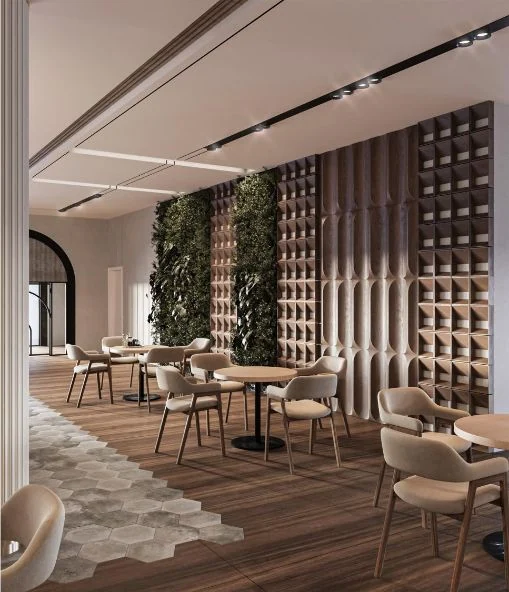 Restaurant design visualisation