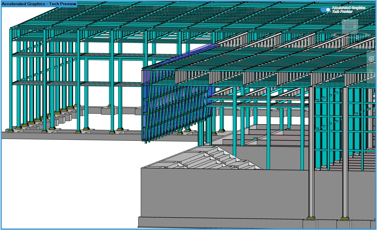 Revit structural model from Husayn Mohammadi’s prior individual work